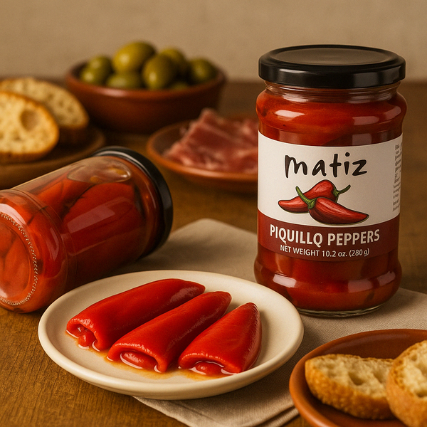 Piquillo Peppers – 10.2 oz (Glass Jar)