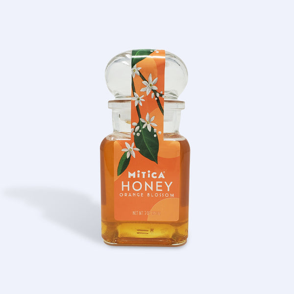 Orange Blossom Honey, 7 oz - Premium Spanish Honey in Glass Jar