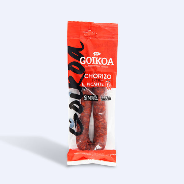 Goikoa Spicy Chorizo - 3 Pack, 7.40 oz Each