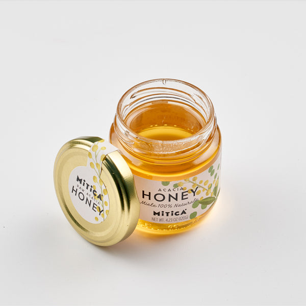 Acacia Honey, 4.23 oz, Glass Jar - Light & Delicate Spanish Honey