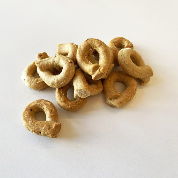 Taralli Fennel, 8.81 oz Bag - Traditional Italian Fennel Snacks