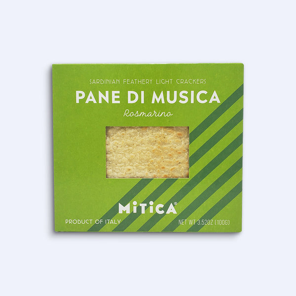 Pane di Musica with Rosemary, 3.52 oz - Crispy Italian Flatbread