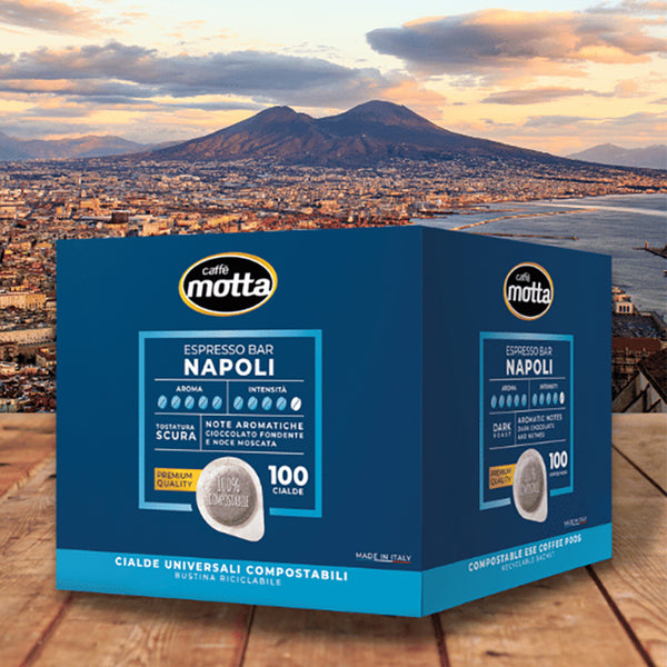 Motta Coffee Capsules, 100 Count, Espresso Bar Napoli