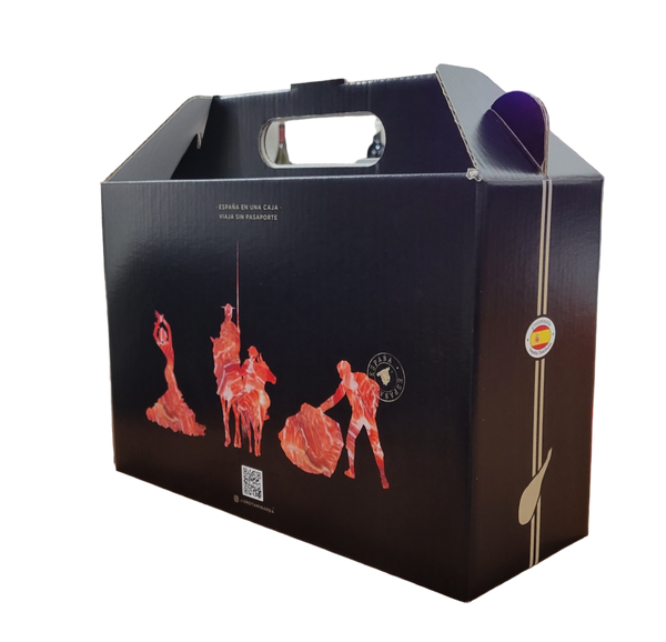Boneless Serrano Ham Grand Reserve, 15 Months, weight 10-14 lb | Gift Box