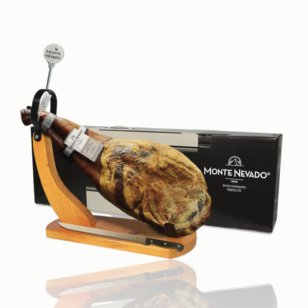 50% Raza Iberica (Shoulder) with Ham Stand and Knife, 24 Months (16-19 lbs), Bone-In