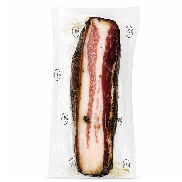 Maestri Guanciale Dry-Cured Pork Jowl – Imported from Italy for Carbonara, Amatriciana & Gricia – Approx. 0.40–0.55 lb