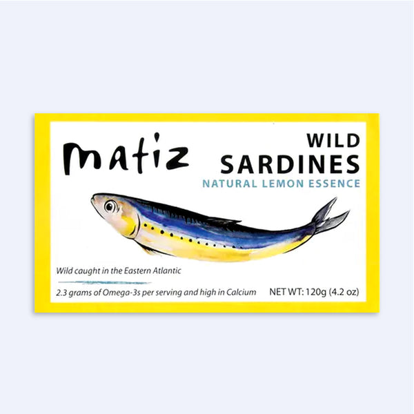 Wild Caught Sardines with Natural Lemon Essence 4.2 oz