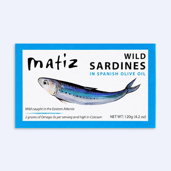 Wild Caught Sardines in Spanish Olive Oil 4.2 oz