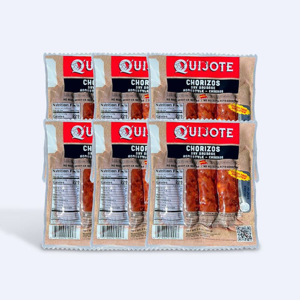 Quijote Homestyle Dry Sausage 5.5oz x 6 Units