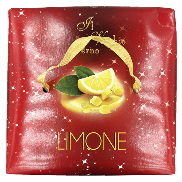 Lemon Cream Filled Panettone with Candied Lemon Peel – Il Vecchio Forno 750g