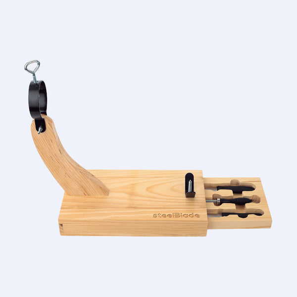 Ham Holder with Knife Drawer