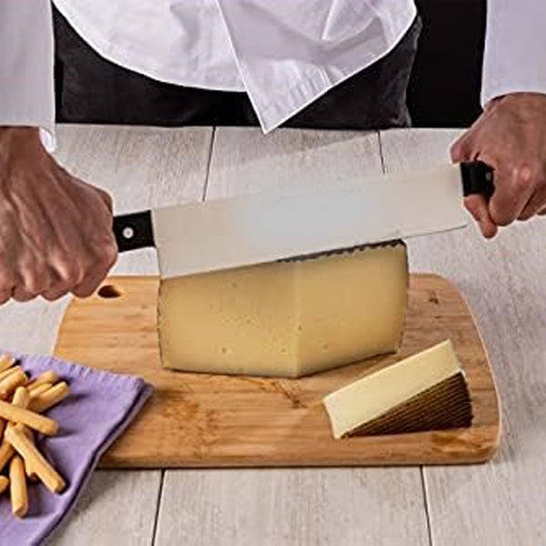 Wood Double Handle Cheese Knife