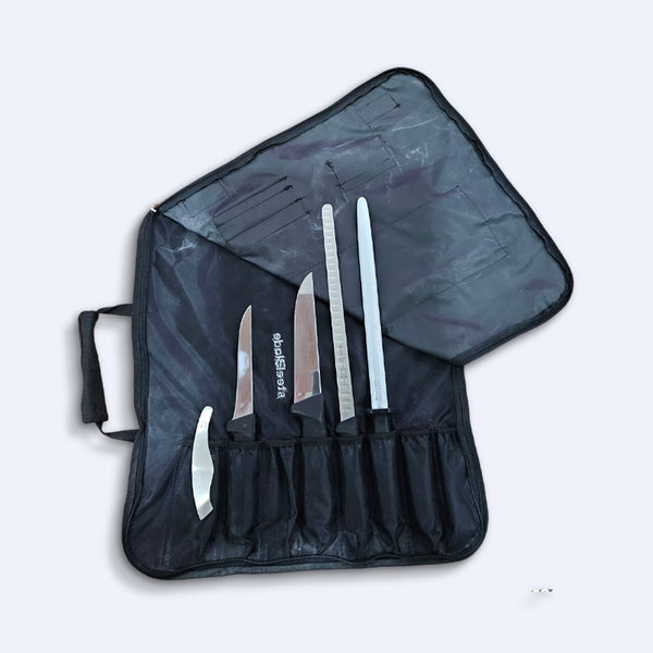 Stainless Steel Professional Knife Set with Nylon Case