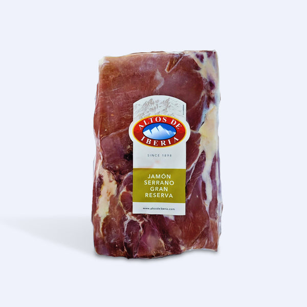 Altos de Iberia Boneless Serrano Ham Gran Reserva, 15 Months (10-12 lbs), Block