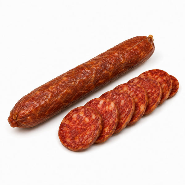 Maestri Calabrese Salami 6 oz – 2 Pack | Spicy Italian Salami Chubs
