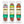 Maestri Italian Whole Salami Chubs Variety Trio – Calabrese Genoa & Soppressata – 3 Pack, 18 oz